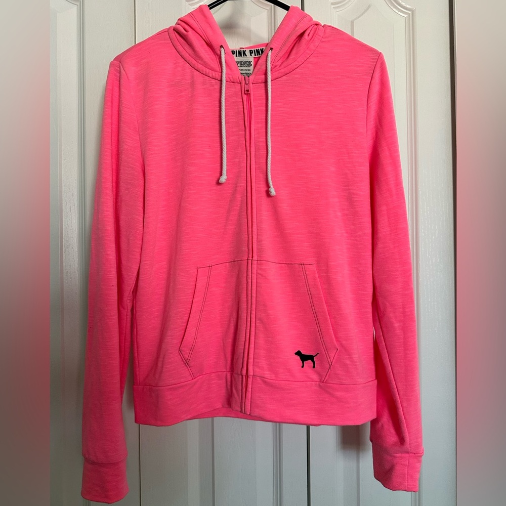 Victoria's Secret Pink Hoodie with Logo Sz S